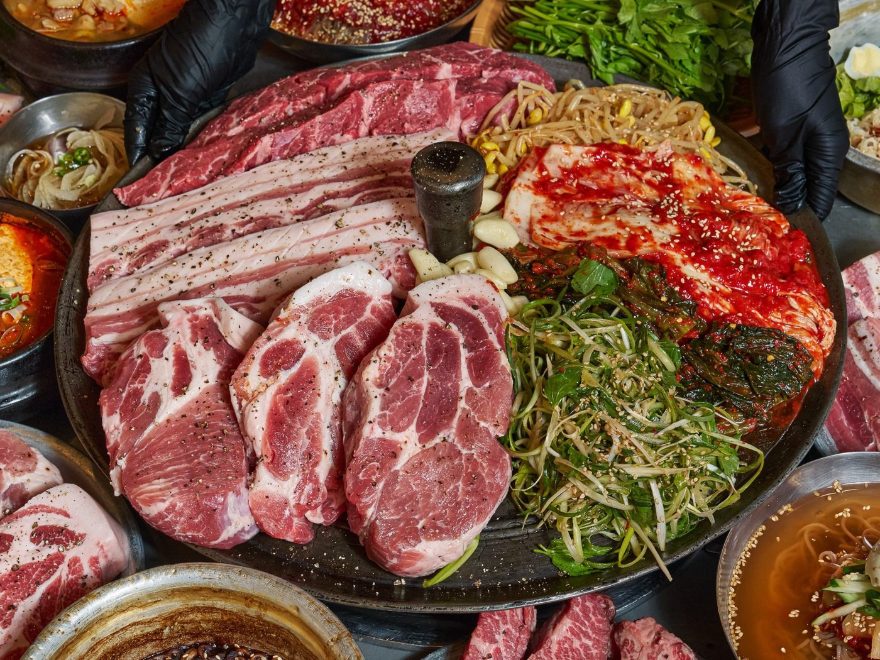 모둠 고기 한 판 메뉴 사진